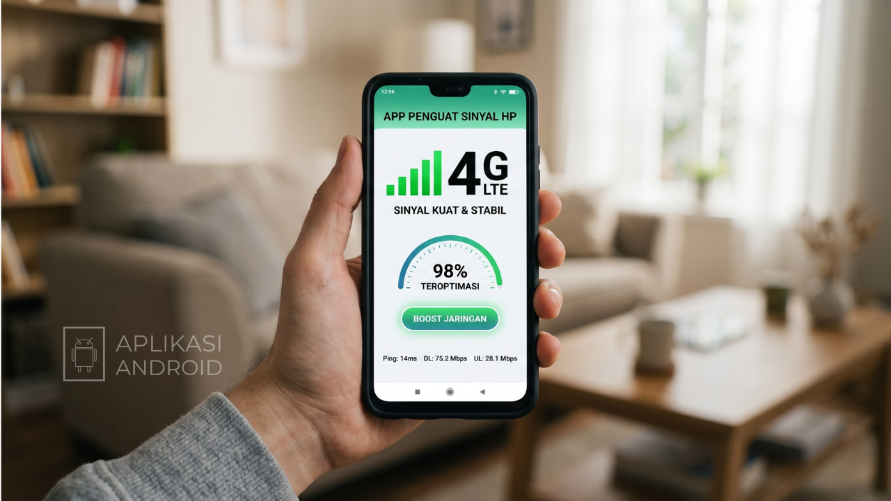 Aplikasi Penguat Sinyal HP Android