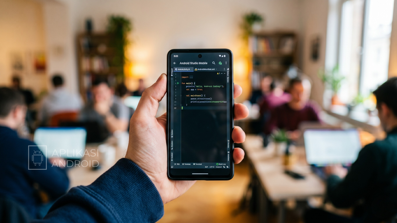 Aplikasi Coding Android