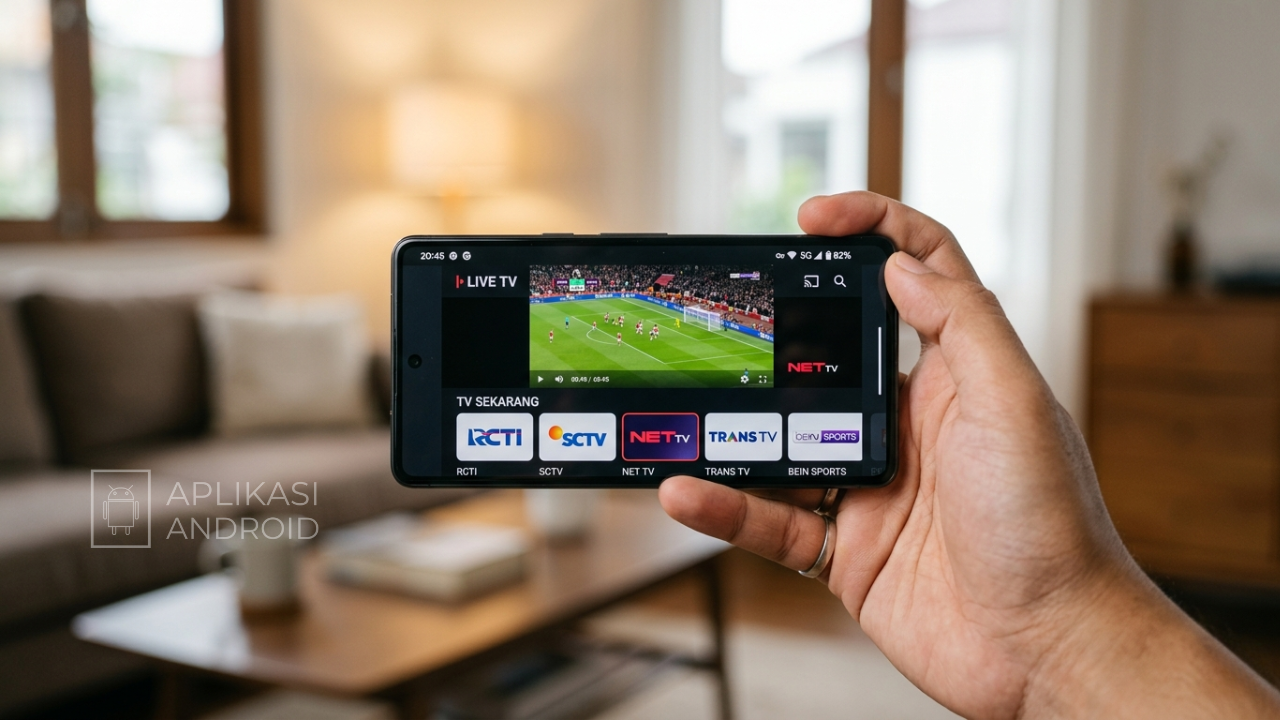 Aplikasi TV di HP Android