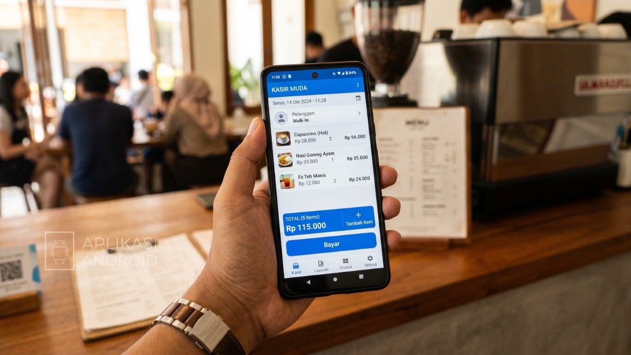 Aplikasi Kasir Android Gratis Selamanya
