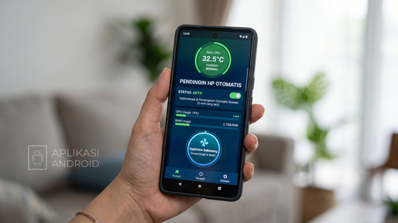 Aplikasi Pendingin HP Android Otomatis