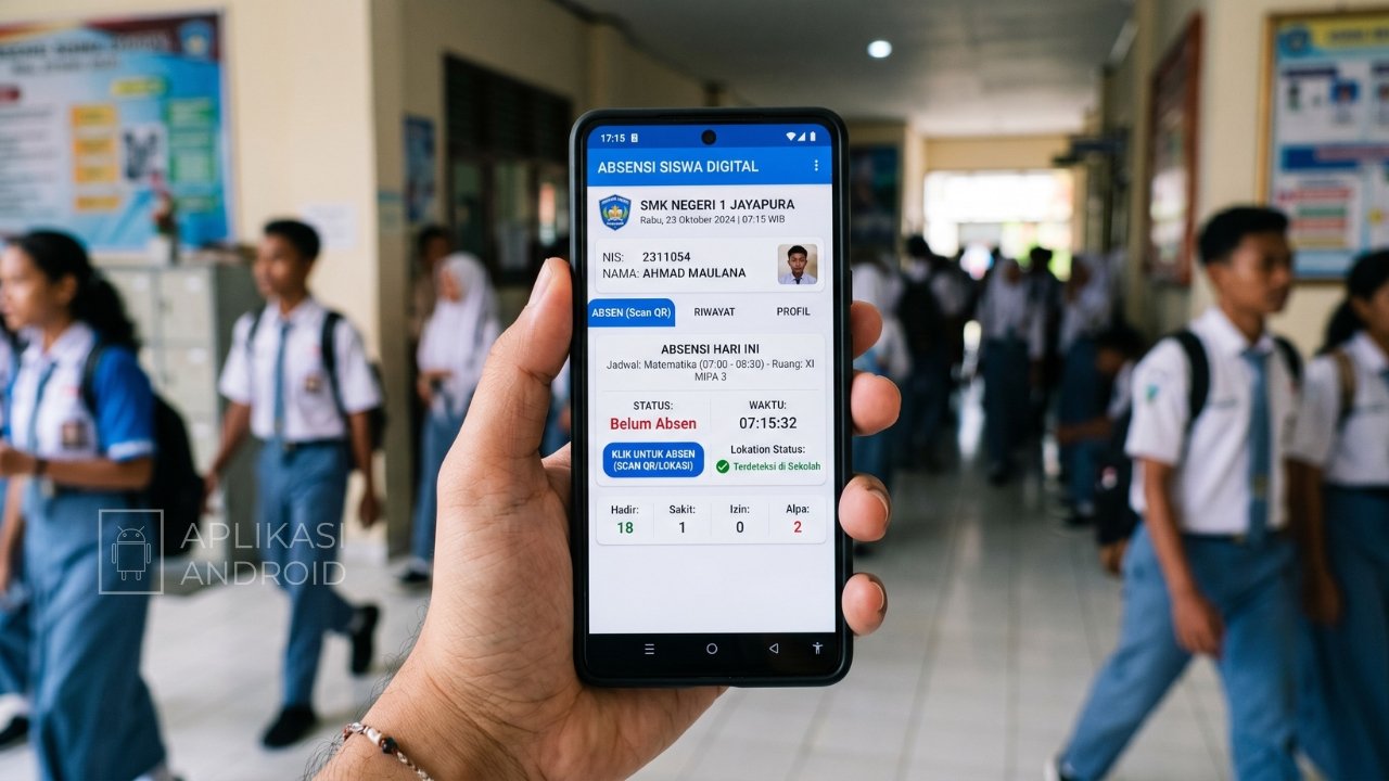 Aplikasi Absensi Siswa Android